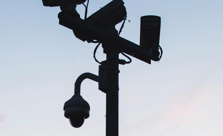Photo by Shane Aldendorff: https://www.pexels.com/photo/black-lamp-post-with-mounted-cameras-1135453/